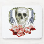 SKULL GUNS and ROSES Mouse Mats
