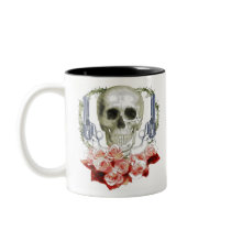 SKULL GUNS and ROSES mugs by nassosvakalis SKULL GUNS and ROSES mugs