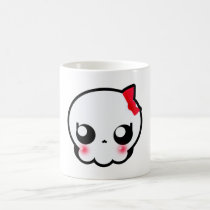 Skull Gurl mugs by kawaii Skull Gurl mugs