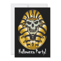 Skull Halloween Party Invitation