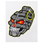 Skull Hand Grenade flyers