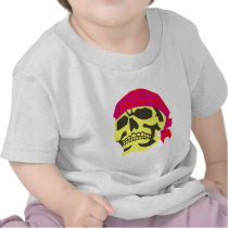 Skull head headscarf skull connection Anna scarf T-shirts