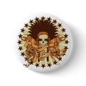 Skull Headdress 2 Button