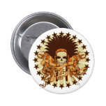 Skull Headdress 2 Button