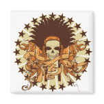 Skull Headdress 2 Magnet