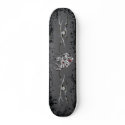 Skull in Flames skateboards by CreativeSkateboards Skull in Flames skateboards