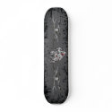 Skull in Flames skateboards by DoodleBugTees Skull in Flames skateboards