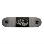Skull, in White. Skateboards