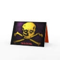 Skull Invitation Card by pyrabird Skull Invitation Card