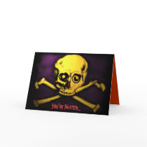 Skull Invitation Card