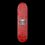Skull & Iron Cross: Custom Skateboard