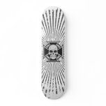 Skull & Iron Cross: Custom Skateboard Skull & Iron Cross: Custom Skateboard