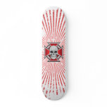 Skull & Iron Cross: Custom Skateboard Skull & Iron Cross: Custom Skateboard