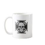 Skull & Iron Cross: Vector Drawing: Mugs