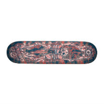 Skull Jaw Punk SK8 Board by Eat The Street Skateboard Deck