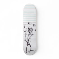 Skull Juggling skateboards