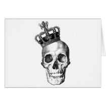 skull, crown, king, royalty, ross farrell, ross, farrell, frox, goth, black and white, graffiti, inkiness, young adult novel, achromatic color, James Rollins, disagreeable person, james thomas farrell, unpleasant person, achromatic colour, cassite, elamite, kassite, paleface, semite, white anglo-saxon protestant, crowned head, king of great britain, king of the germans, male monarch, soot black, king of england, king of france, poor white trash, coal black, white woman, white person, white man, pitch black, jet black, white trash, Card with custom graphic design
