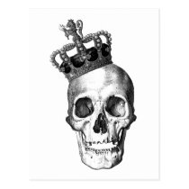 skull, crown, king, royalty, ross farrell, ross, farrell, frox, goth, black and white, graffiti, inkiness, young adult novel, achromatic color, James Rollins, disagreeable person, james thomas farrell, unpleasant person, achromatic colour, cassite, elamite, kassite, paleface, semite, white anglo-saxon protestant, crowned head, king of great britain, king of the germans, male monarch, soot black, king of england, king of france, poor white trash, coal black, white woman, white person, white man, pitch black, jet black, white trash, Postcard with custom graphic design