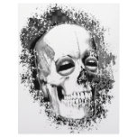 Skull Kiss Gothic Goth Letterhead Template