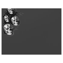 Skull Kisses Gothic art for sexy Goth girls n guys letterhead by gothtshirts Skull Kisses Gothic art for sexy Goth girls n guys letterhead