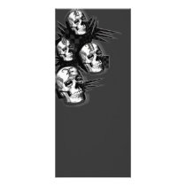 Skull Kisses Gothic art for sexy Goth girls n guys rack cards by gothtshirts Skull Kisses Gothic art for sexy Goth girls n guys rack cards
