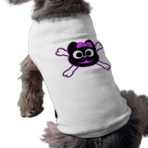 Skull Kitty purple pet clothing by KiKiKitty Skull Kitty purple pet clothing