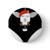 Skull & Kukris Buttons