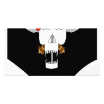 Skull & Kukris Photo Greeting Card