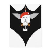 Skull & Kukris Post Card