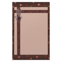 Skull Lily stationery by orsobear Skull Lily stationery