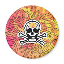 Skull Magnet by sugarray99 Skull Magnet