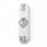 skull man nor-cal board skateboard