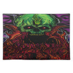 skull mantle placemat placemats