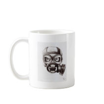 Skull-mask mugs
