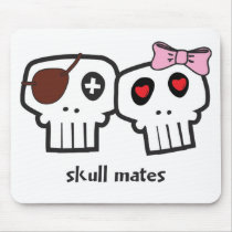 Skull Mates mousepads