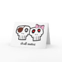 Skull Mates Valentine cards by DedicatedDesigns Skull Mates Valentine cards