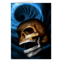 Skull-Metallic cards