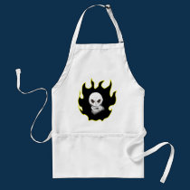 Skull Money aprons by MBS_International Skull Money aprons
