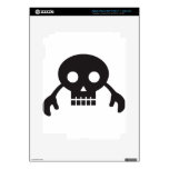 skull monster decals for iPad 3