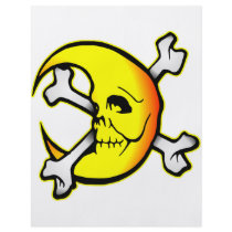 Skull Moon w/ Crossbones flyers by Mustang_Lady Skull Moon w/ Crossbones flyers