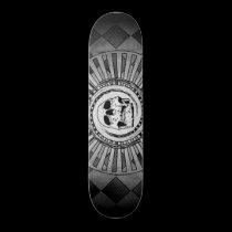 Skull Motif Black & White skateboards