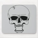 Skull Mousepad by arianna9619 Skull Mousepad