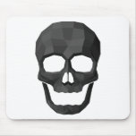 Skull Mousepad Black
