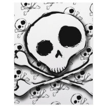 Skull N Bones with backdrop Custom Letterhead