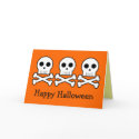 Skull N Bonez Happy Halloween Card