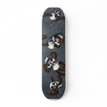 Skull n Chains Gray skateboards