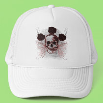 Skull n Roses Hat