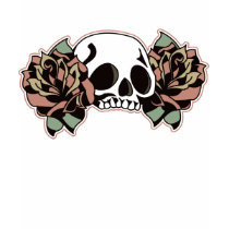 skull n' roses Tee t-shirts