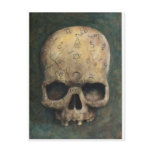 Skull of a witch post cards