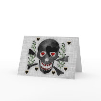 Skull of Hearts Cards